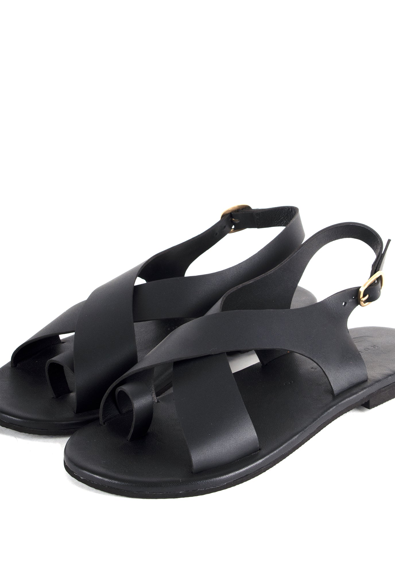 Crossover - Strap Leather Women's Sandals