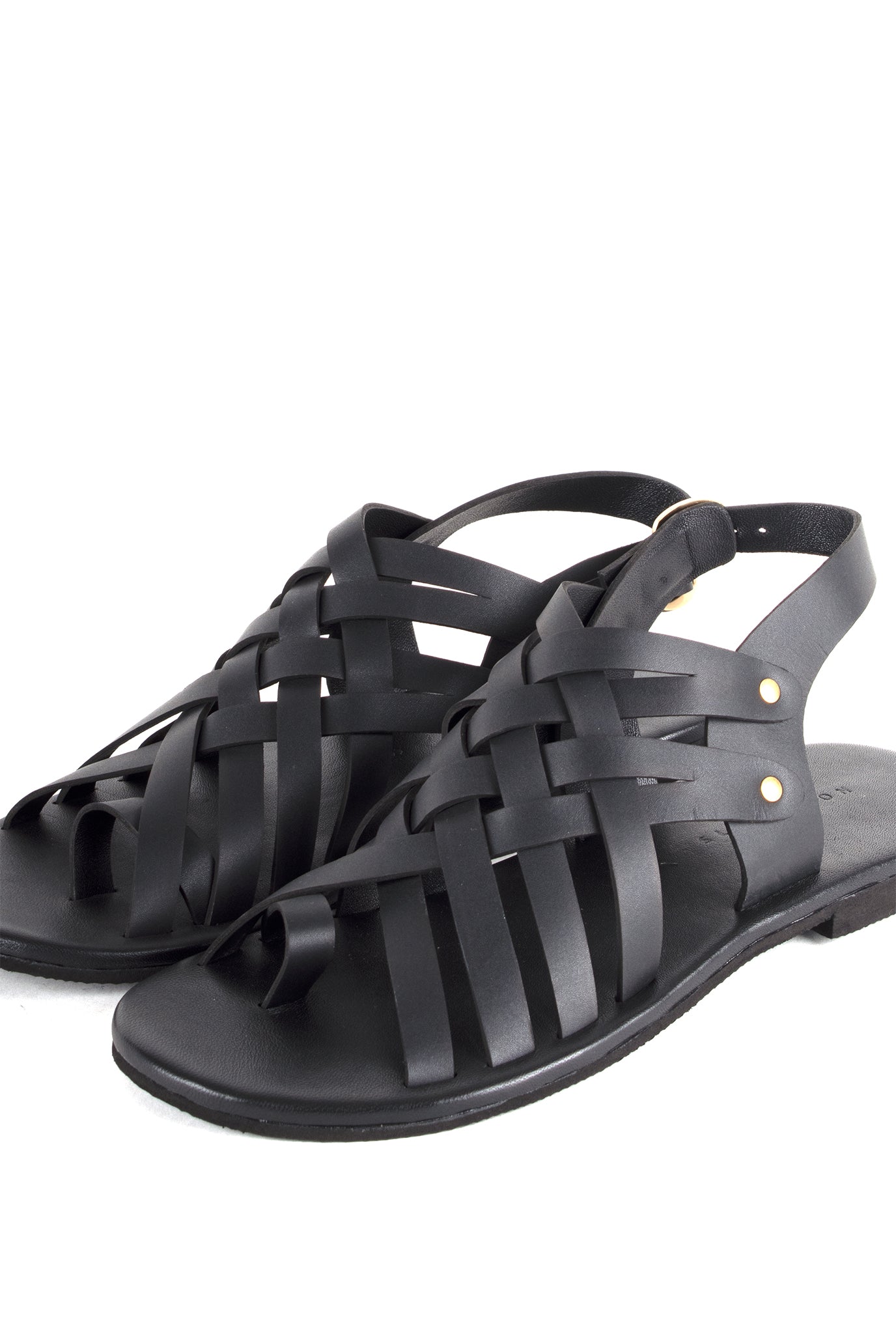 All-Strap Leather Unisex Sandals