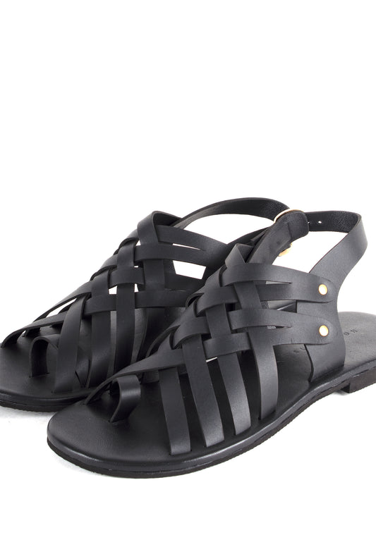 All-Strap Leather Unisex Sandals
