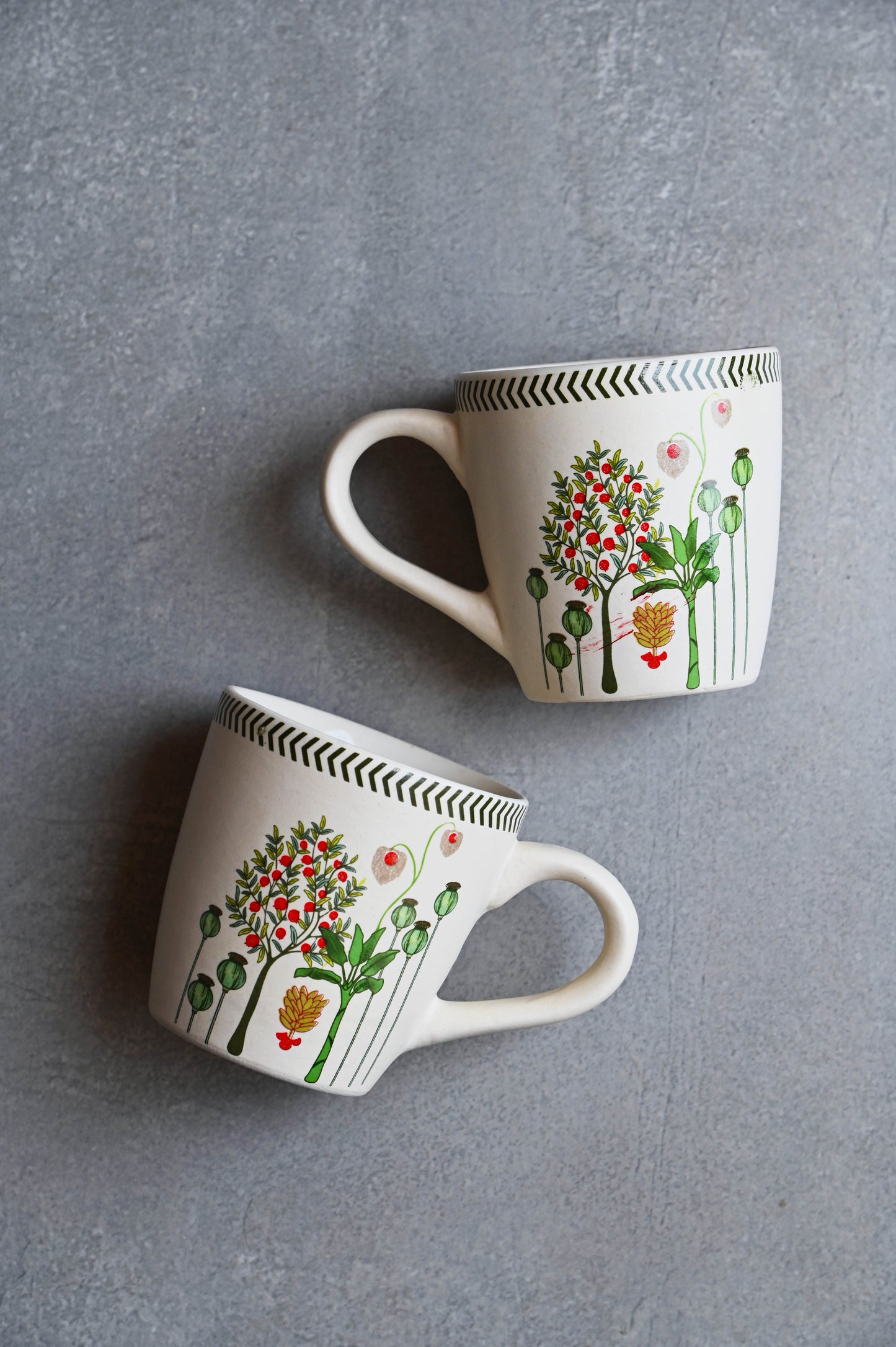 Bagh mugs - set of 2