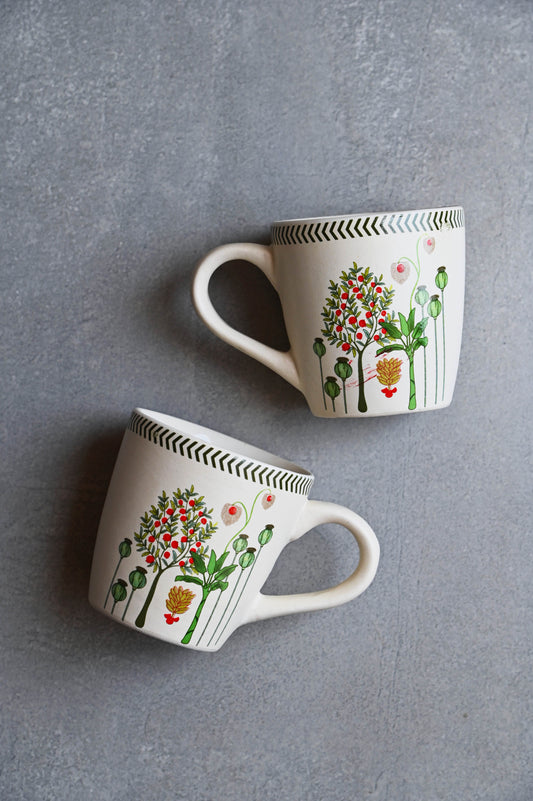 Bagh mugs - set of 2