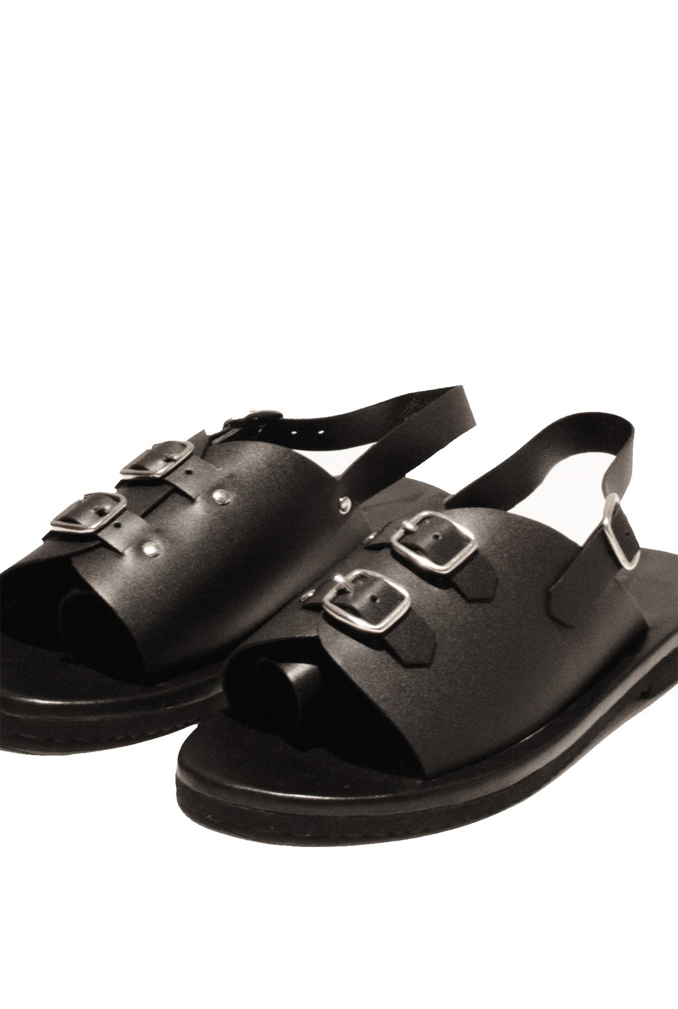 Envelope Sandals Double Buckle