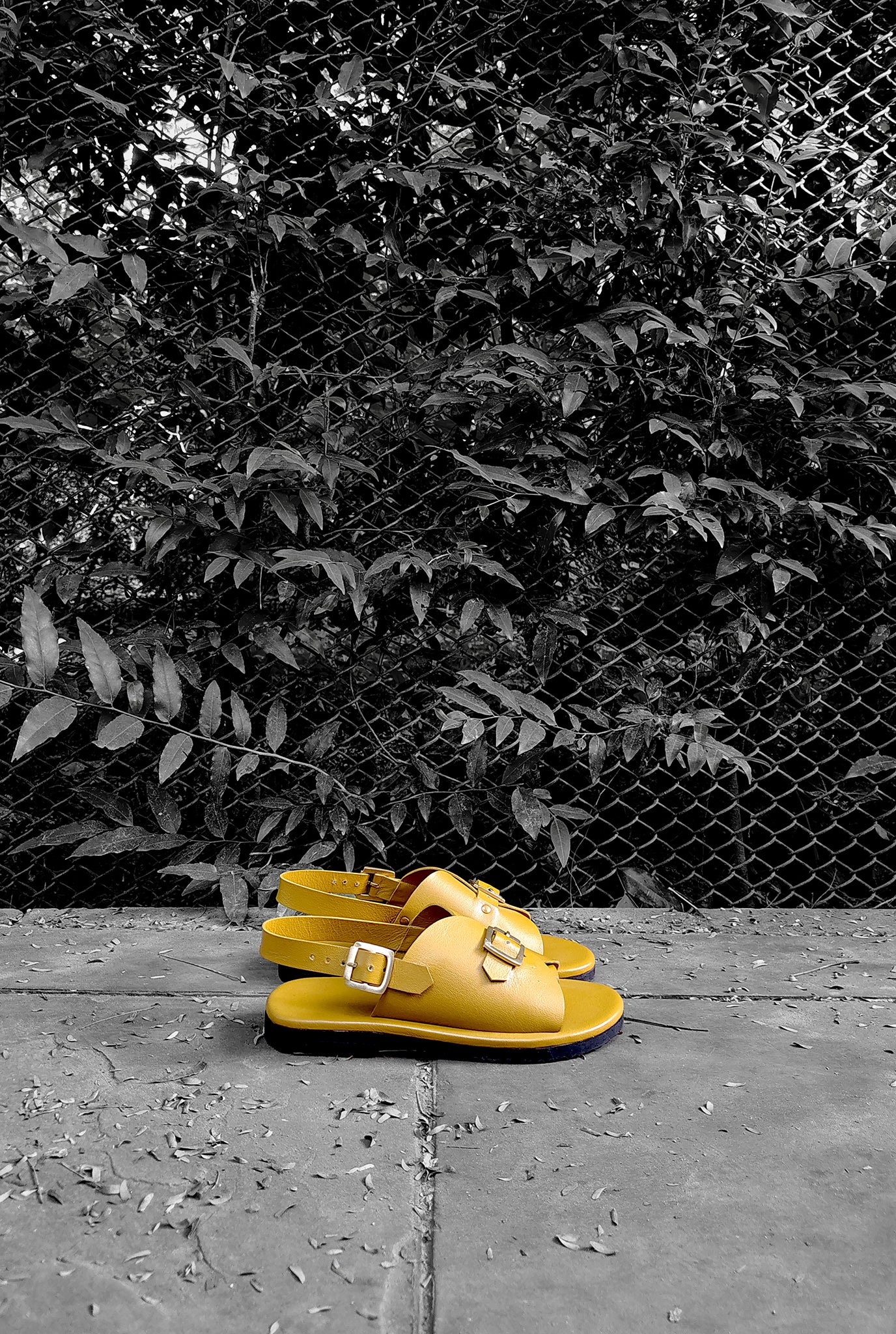 Envelope Sandals Single Buckle