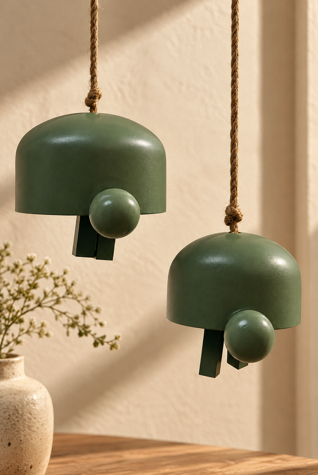 Turtle Hanging Bells - Small