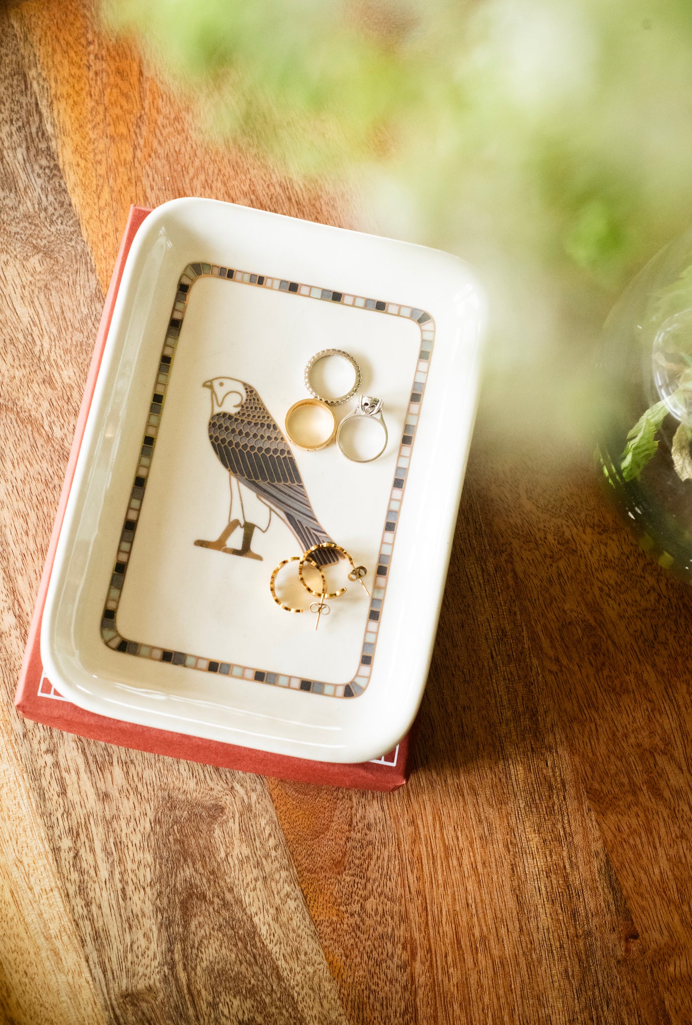 THE BLUE HORUS TRINKET DISH