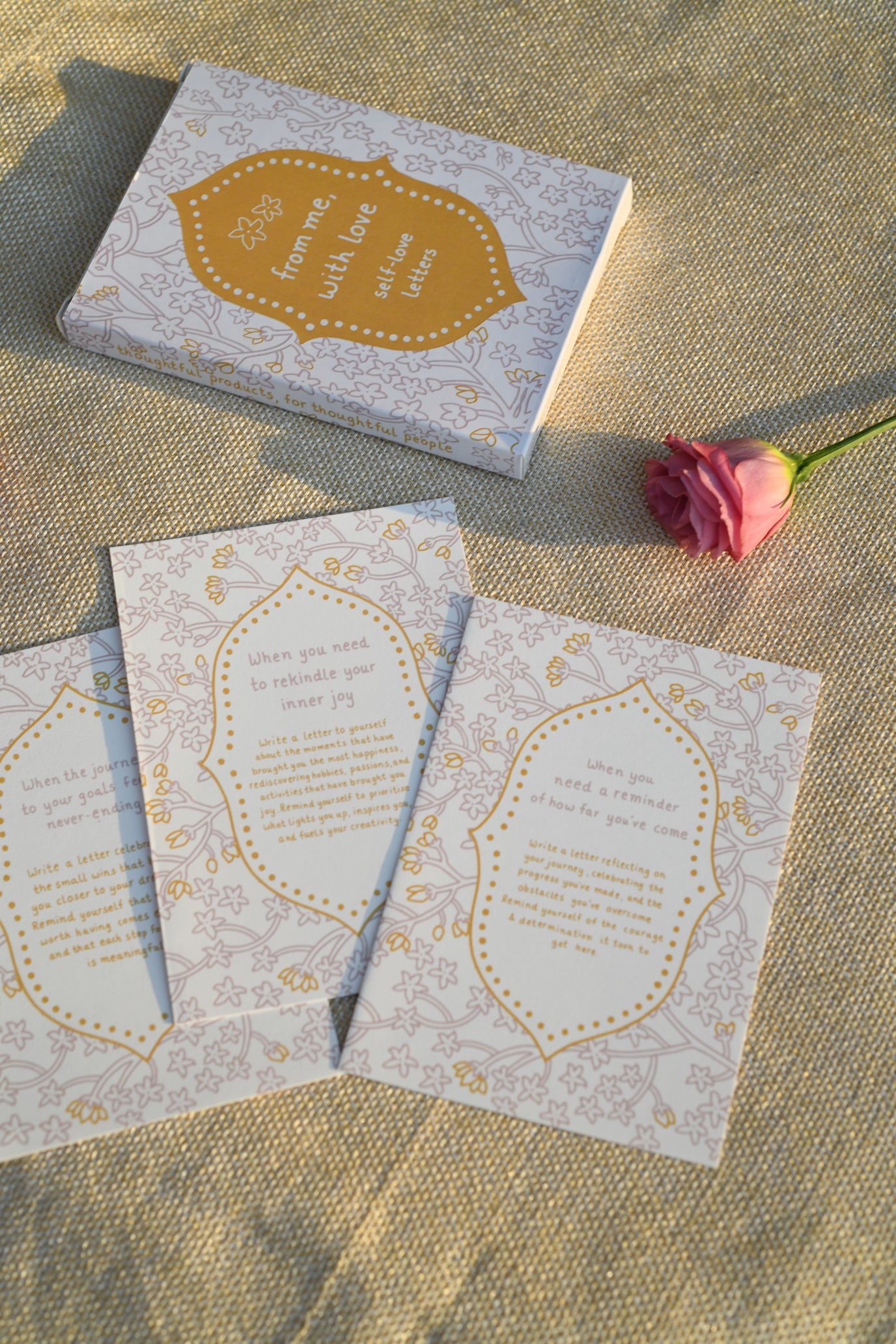 The Wellness Tool Series Self-love Letter Box