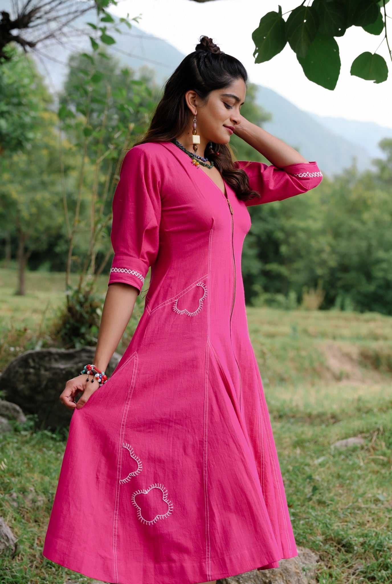 pink-hand-woven-embroidered-jodi-sustainable-dress