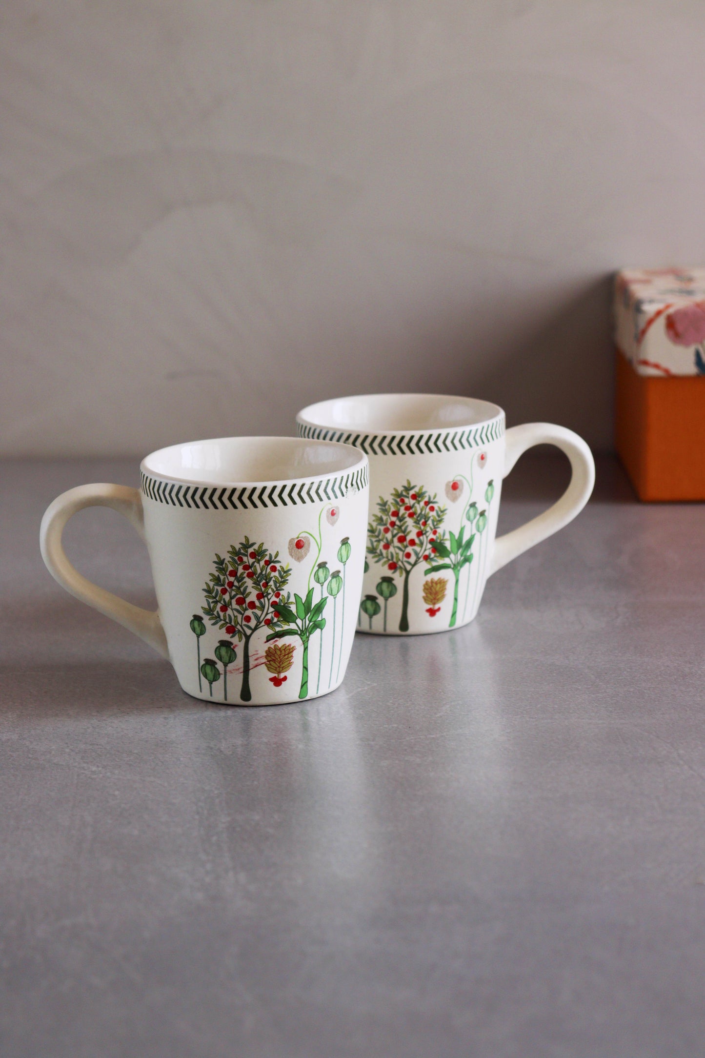 Bagh mugs - set of 2