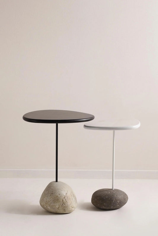 PEBBLE END TABLES - SET OF 2