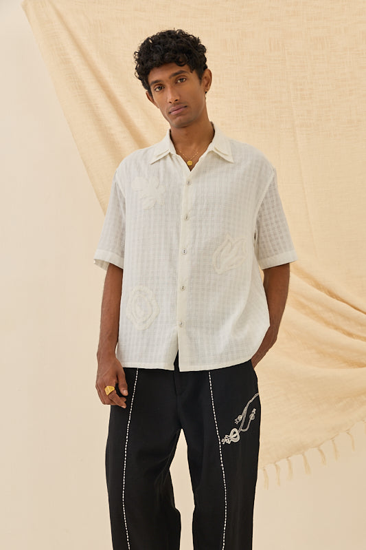 Kunj Handloom Boxy Fit Shirt