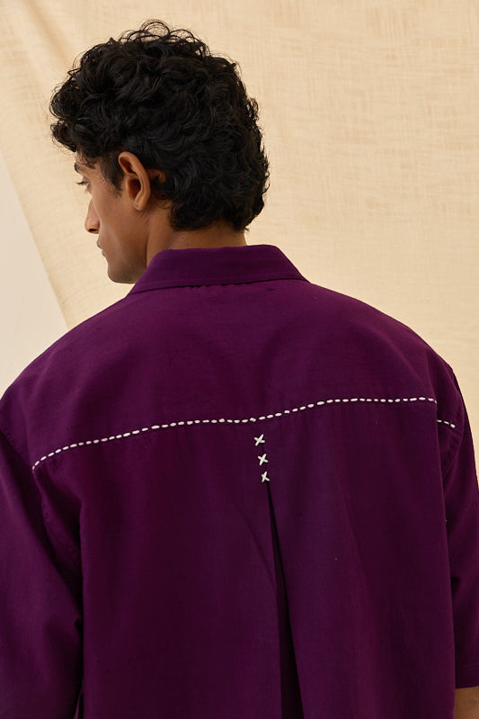 Morni Handloom Boxy fit shirt