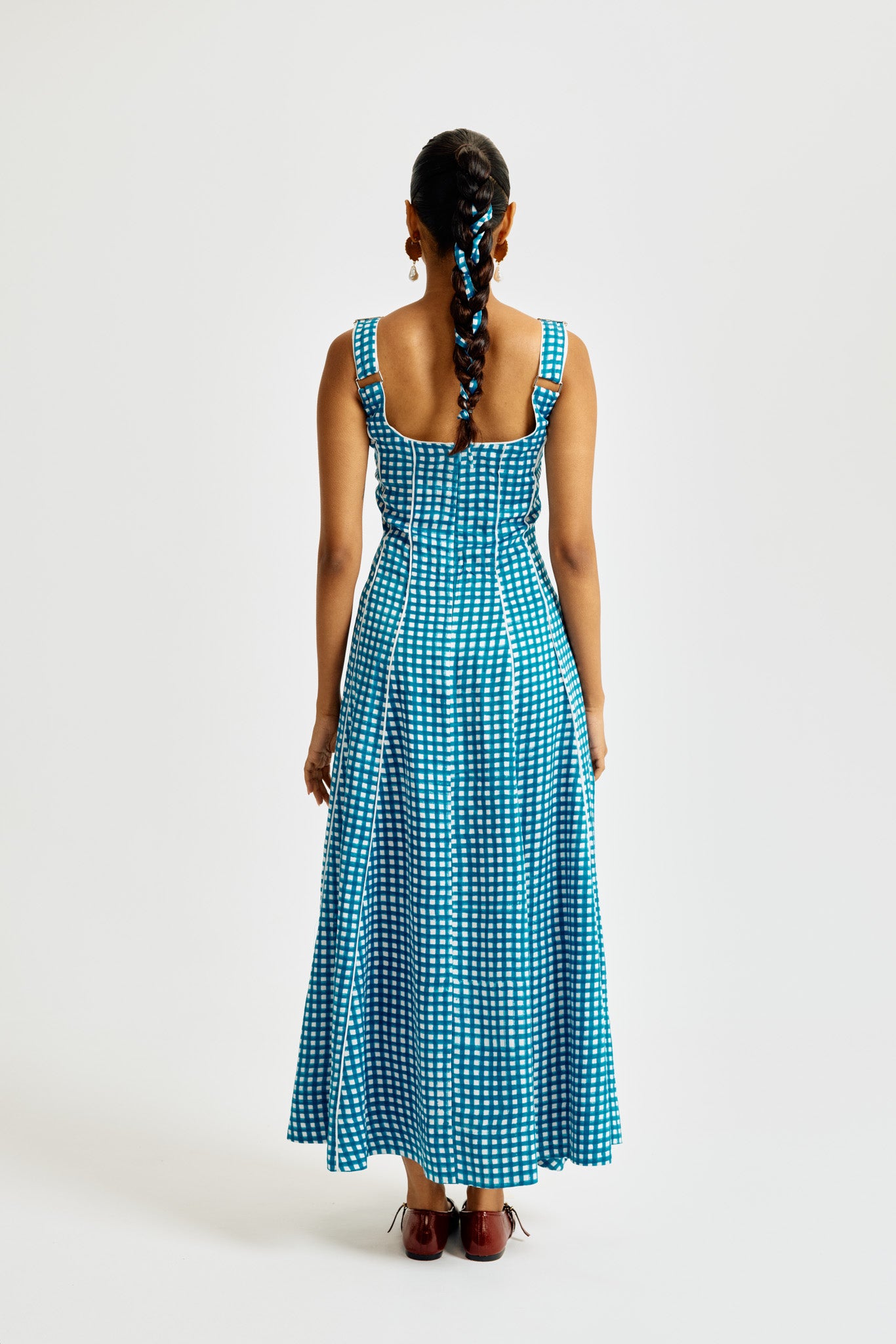 Soro Check Dress