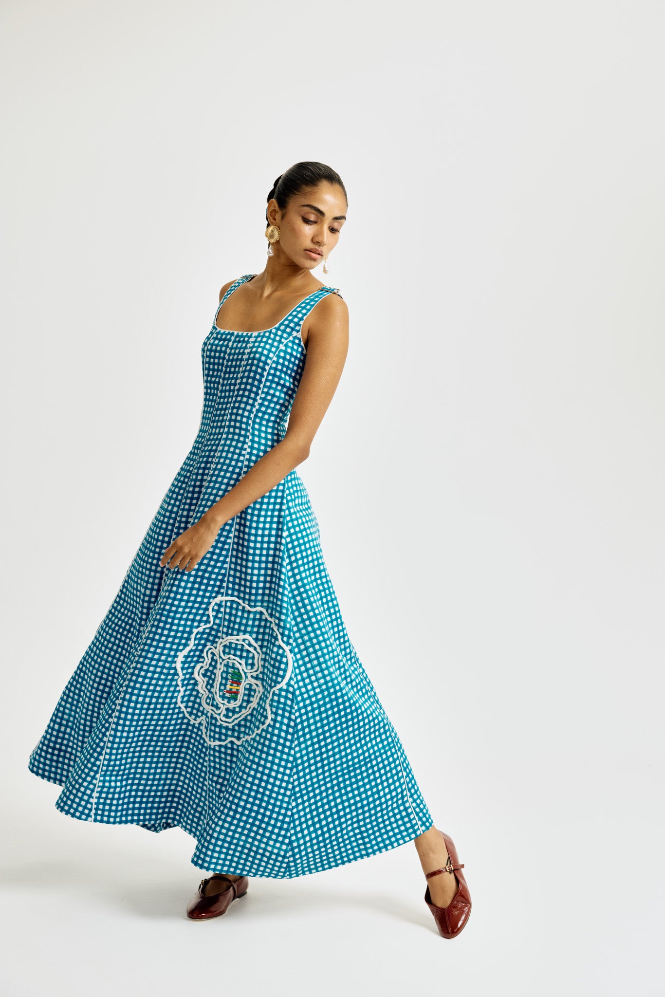 Soro Check Dress