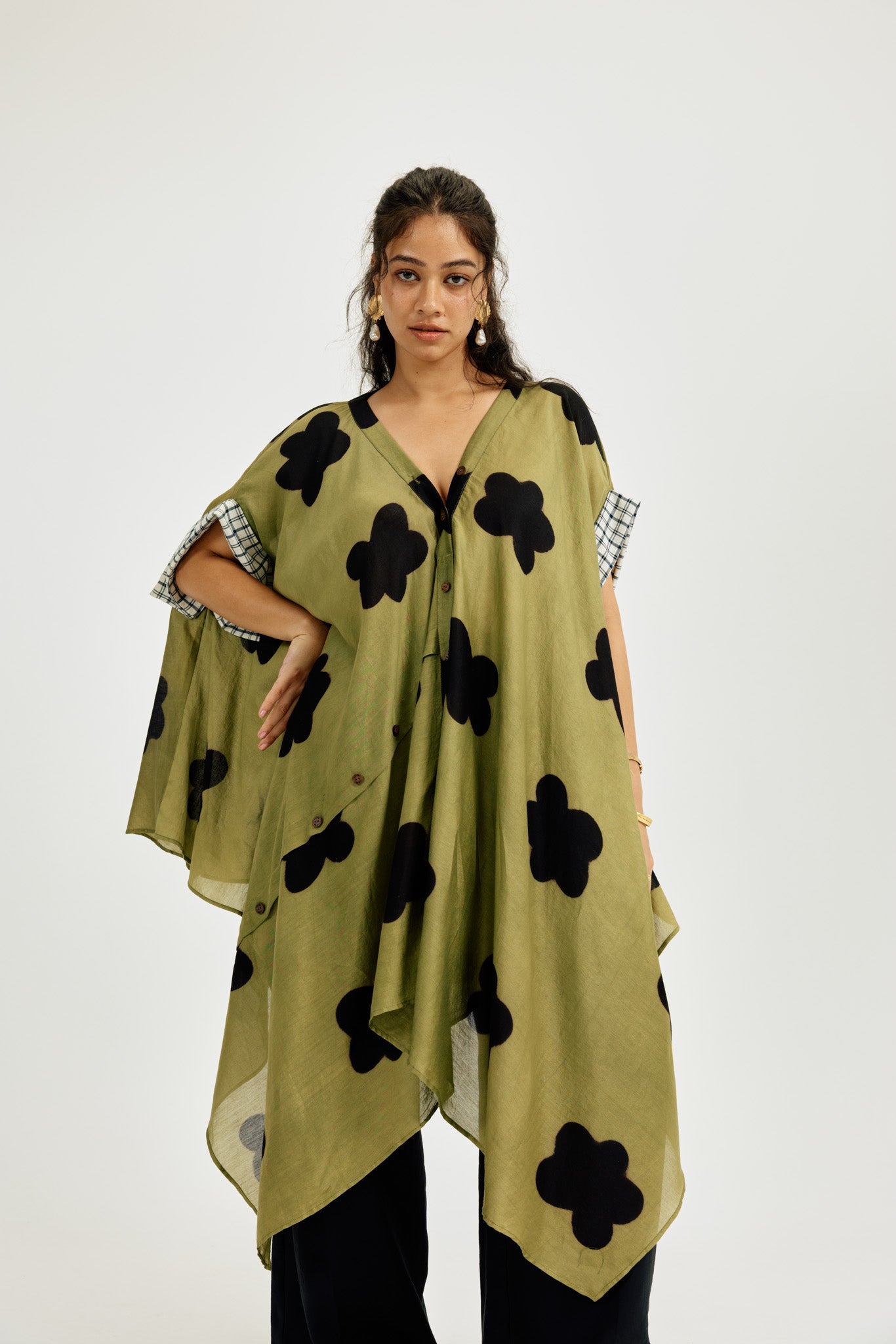 Kuro Asymmetrical Shirt