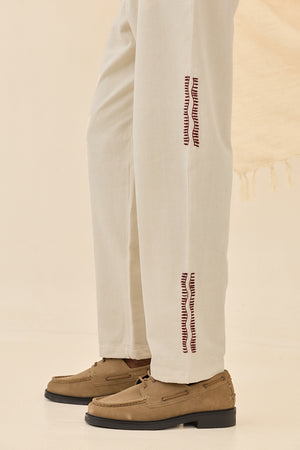 Saras Handloom Denim Trousers