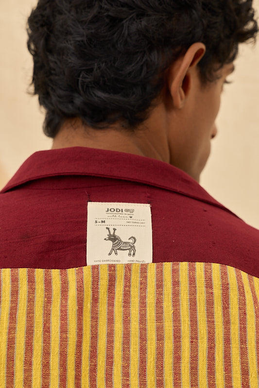 Kuhu Handloom Reversible Jacket