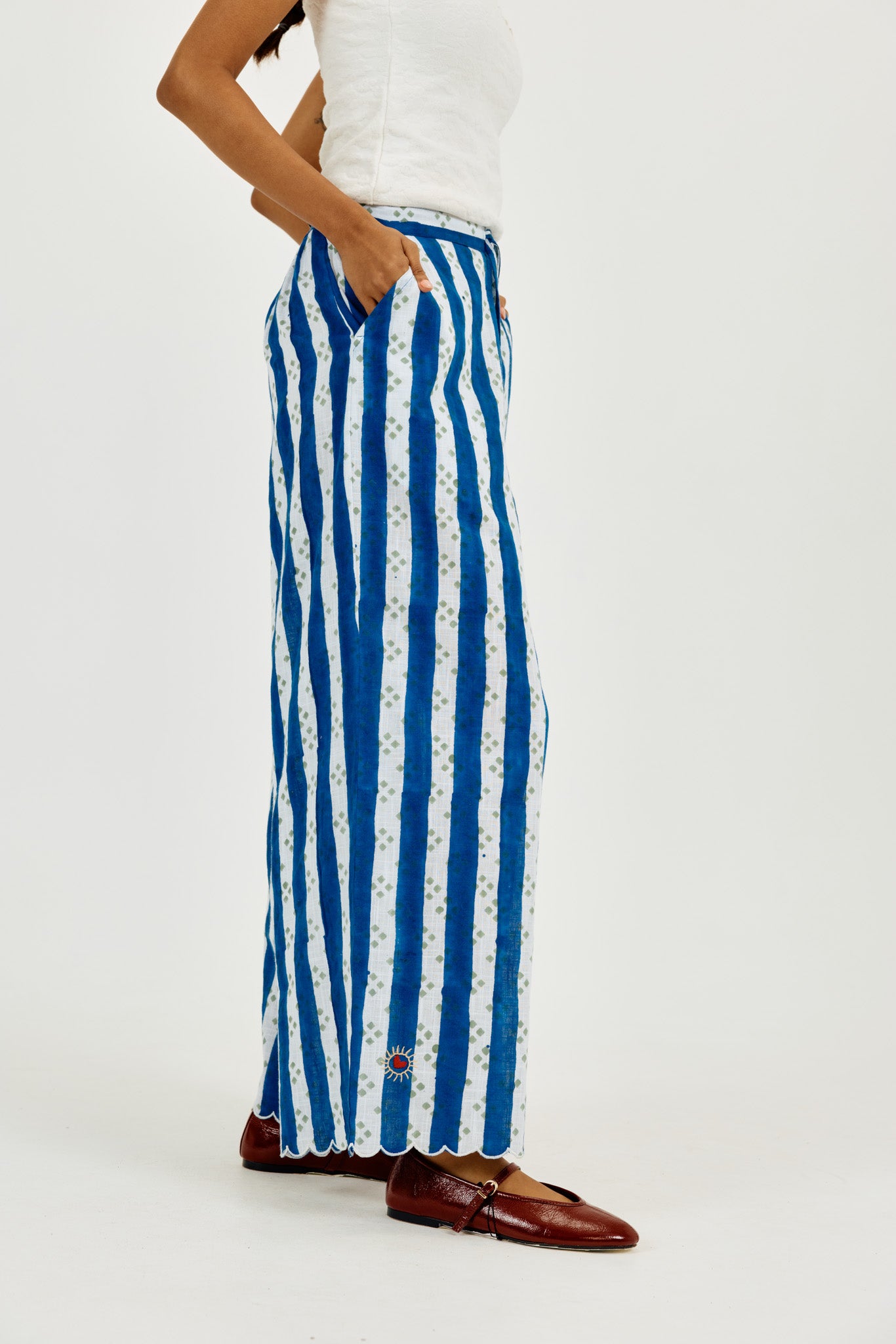 Ira Stripe Trousers