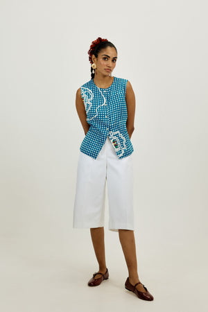 Soro Check Waistcoat