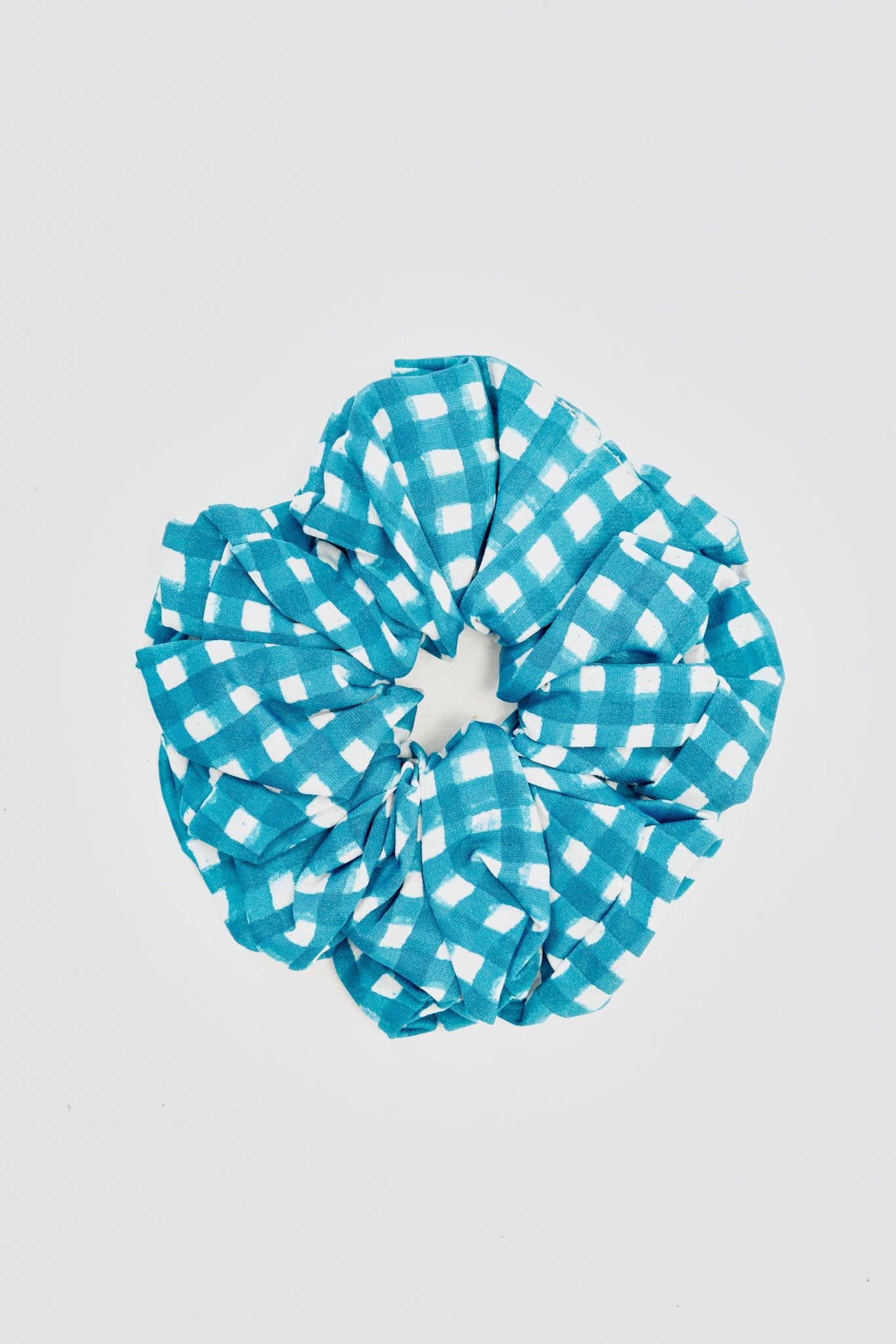 Soro Check Scrunchie