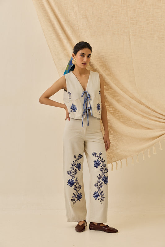 Saras Handloom Waistcoat