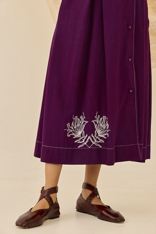Morni Handloom Wrap Dress