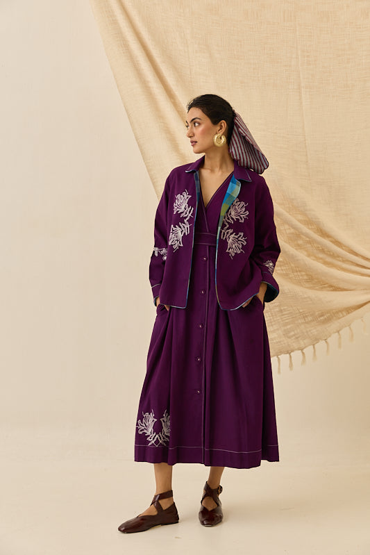 Morni Handloom Reversible Jacket