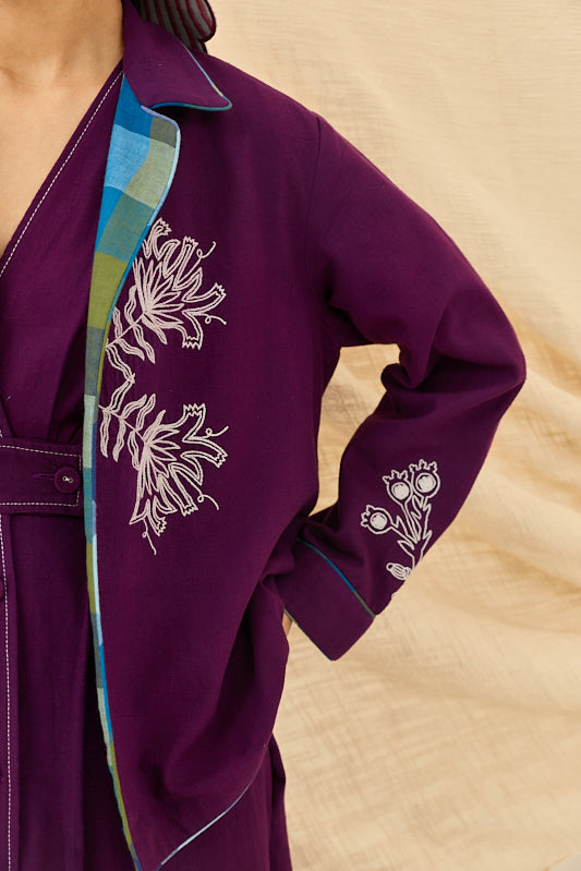 Morni Handloom Reversible Jacket