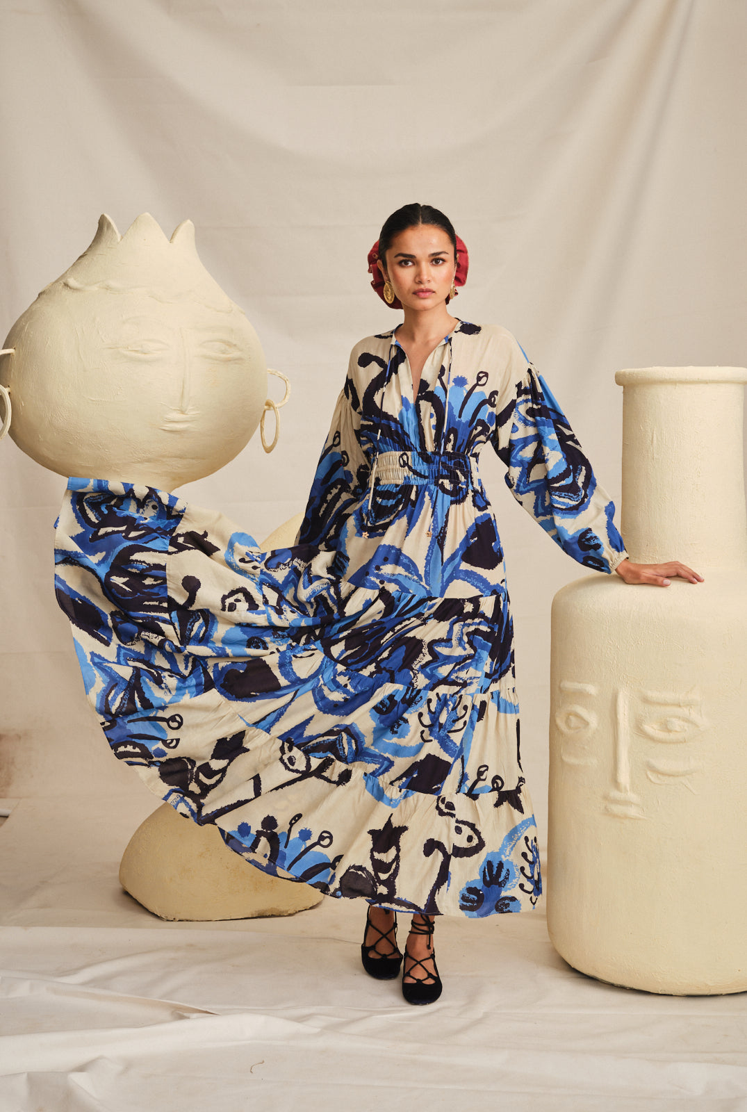 Tulika Peasant Dress – JODI