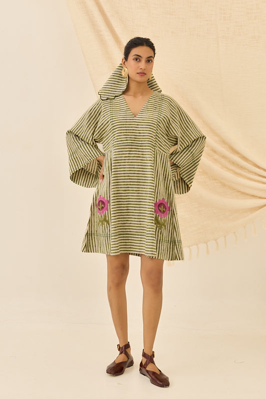 Pihu Handloom Shift Dress