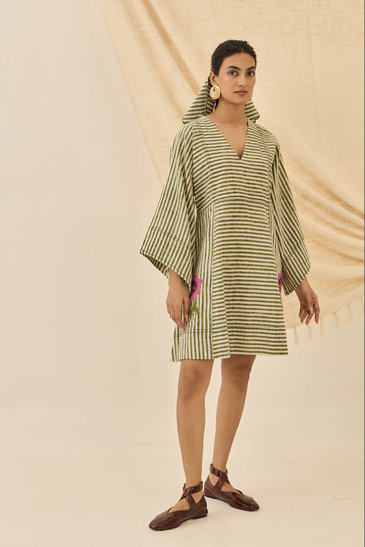 Pihu Handloom Shift Dress