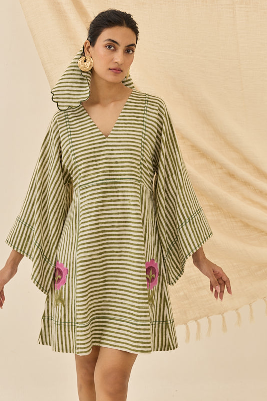 Pihu Handloom Shift Dress