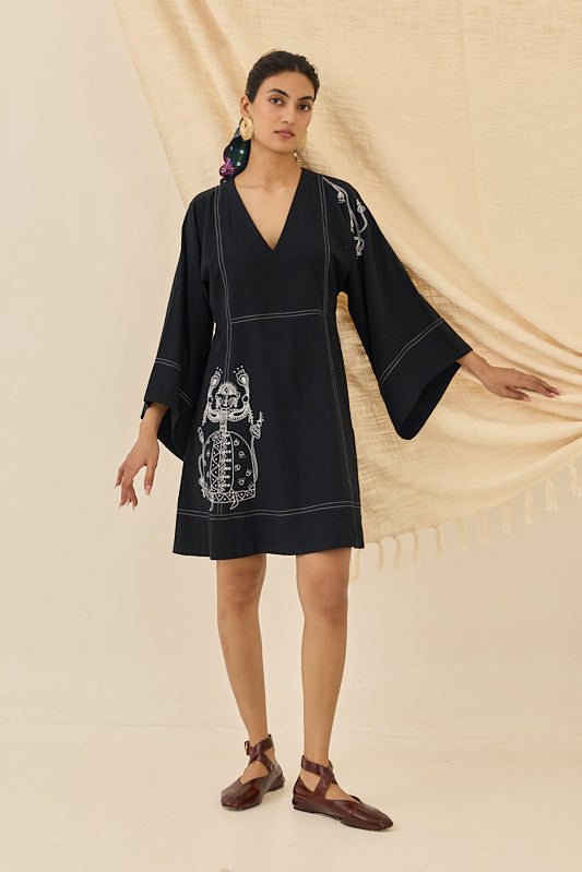 Jugnu Handloom Shift Dress