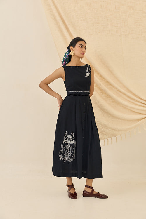 cotton handloom dress Canggu Maxi Dress