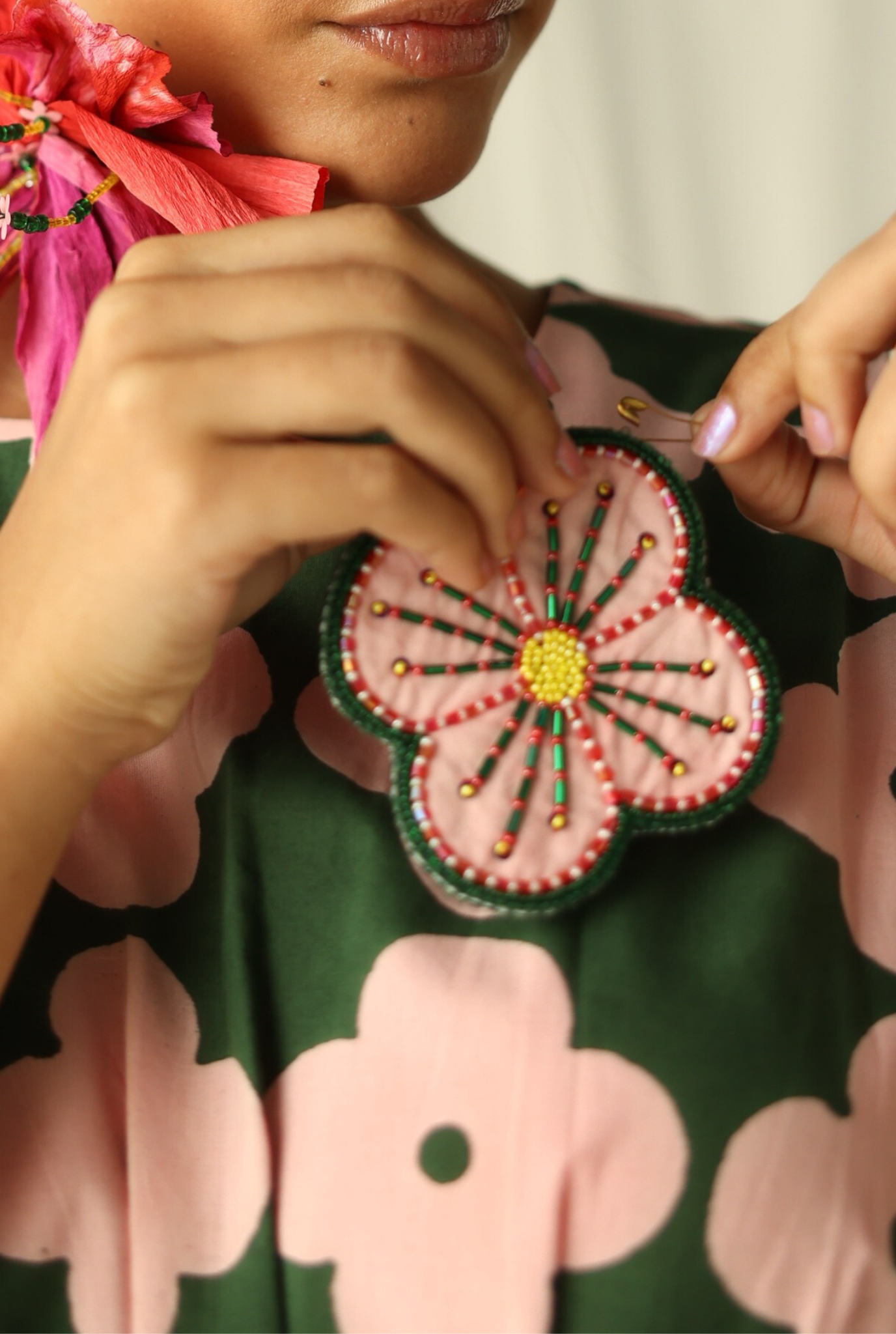 pink-green-hand-crafted-jodi-dress