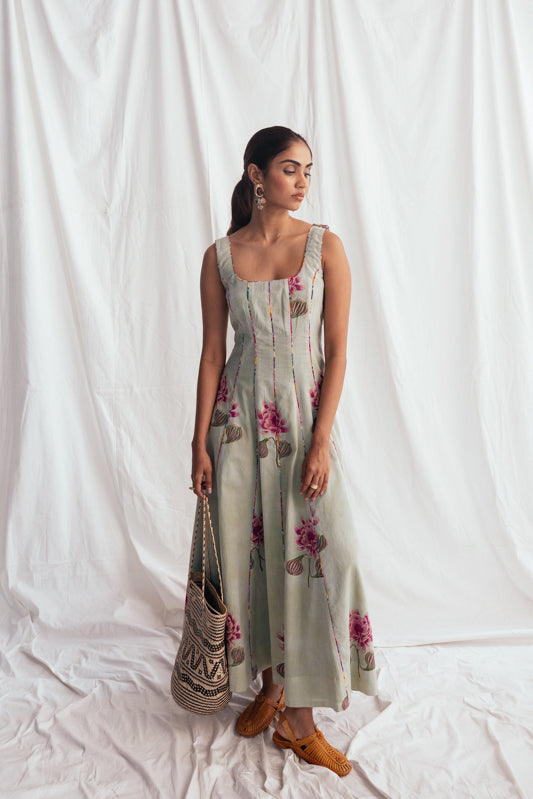 Gulkand Panel Dress