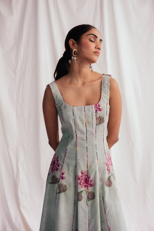 Gulkand Panel Dress