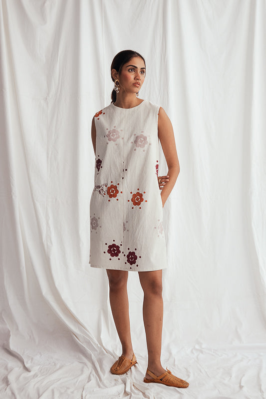 Thandai Corduroy Shift Dress