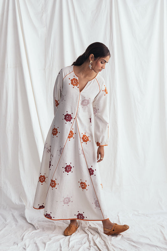 Thandai Peasant Dress