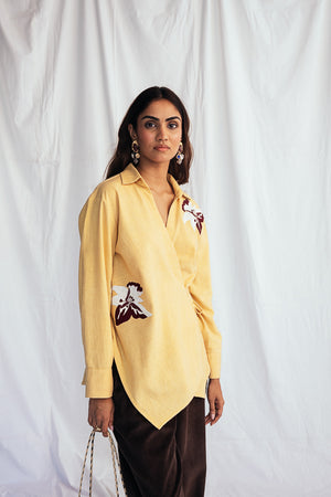 Aamras Handloom Wrap Shirt