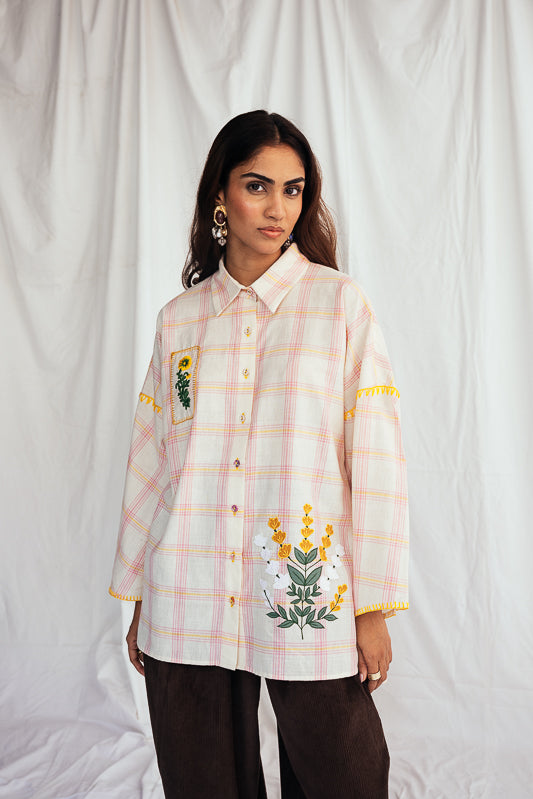 Gulkand Wrap with Chataai Shirt