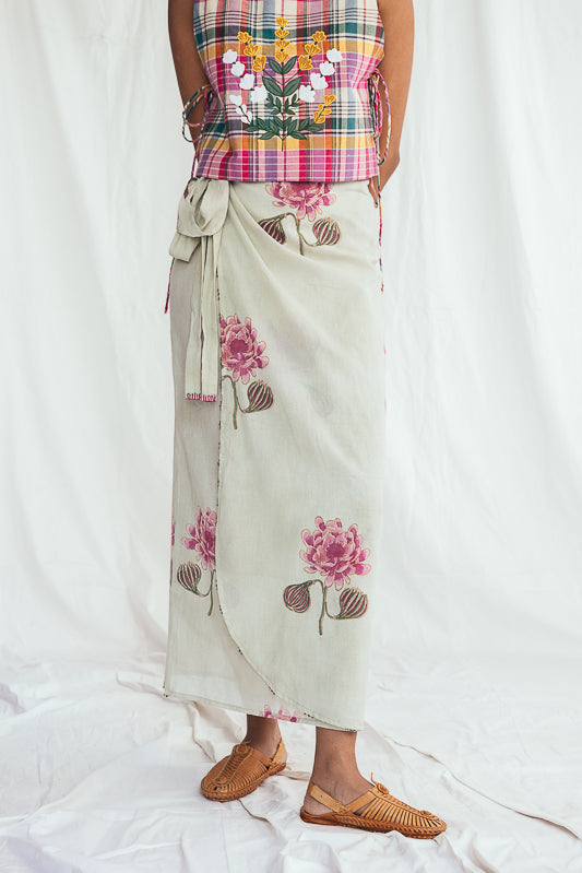 Gulkand Wrap with Chataai Shirt