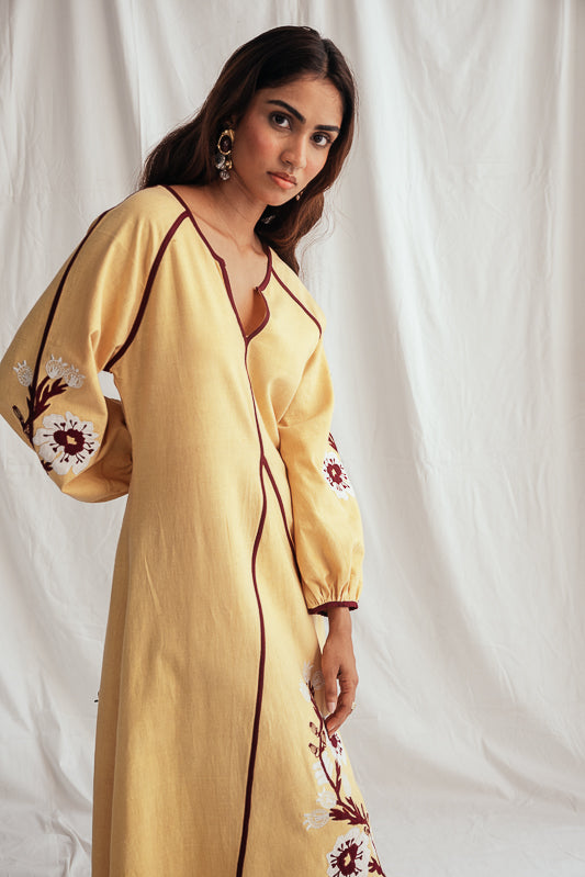 Aamras Handloom Peasant Dress JODI Aamras Handloom Peasant Dress JODI