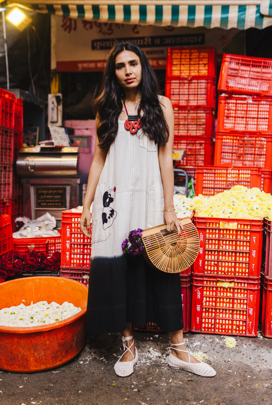 Kokeshi Handloom Dress