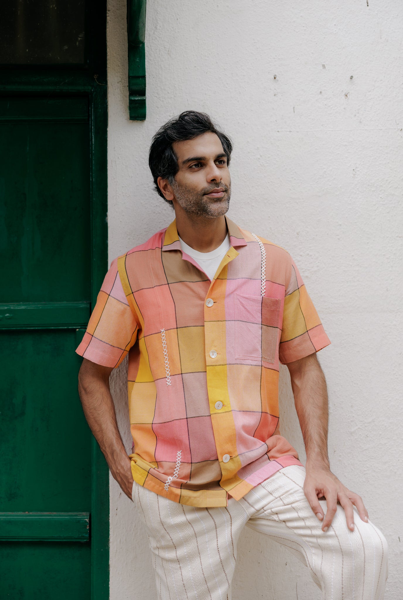 Gulmohar Handwoven Shirt