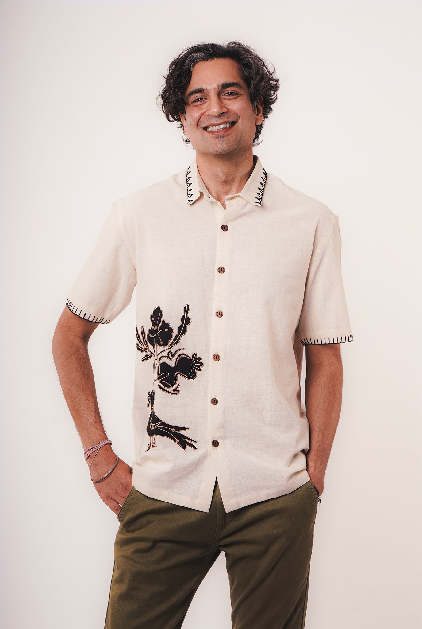 Karbi Applique Shirt