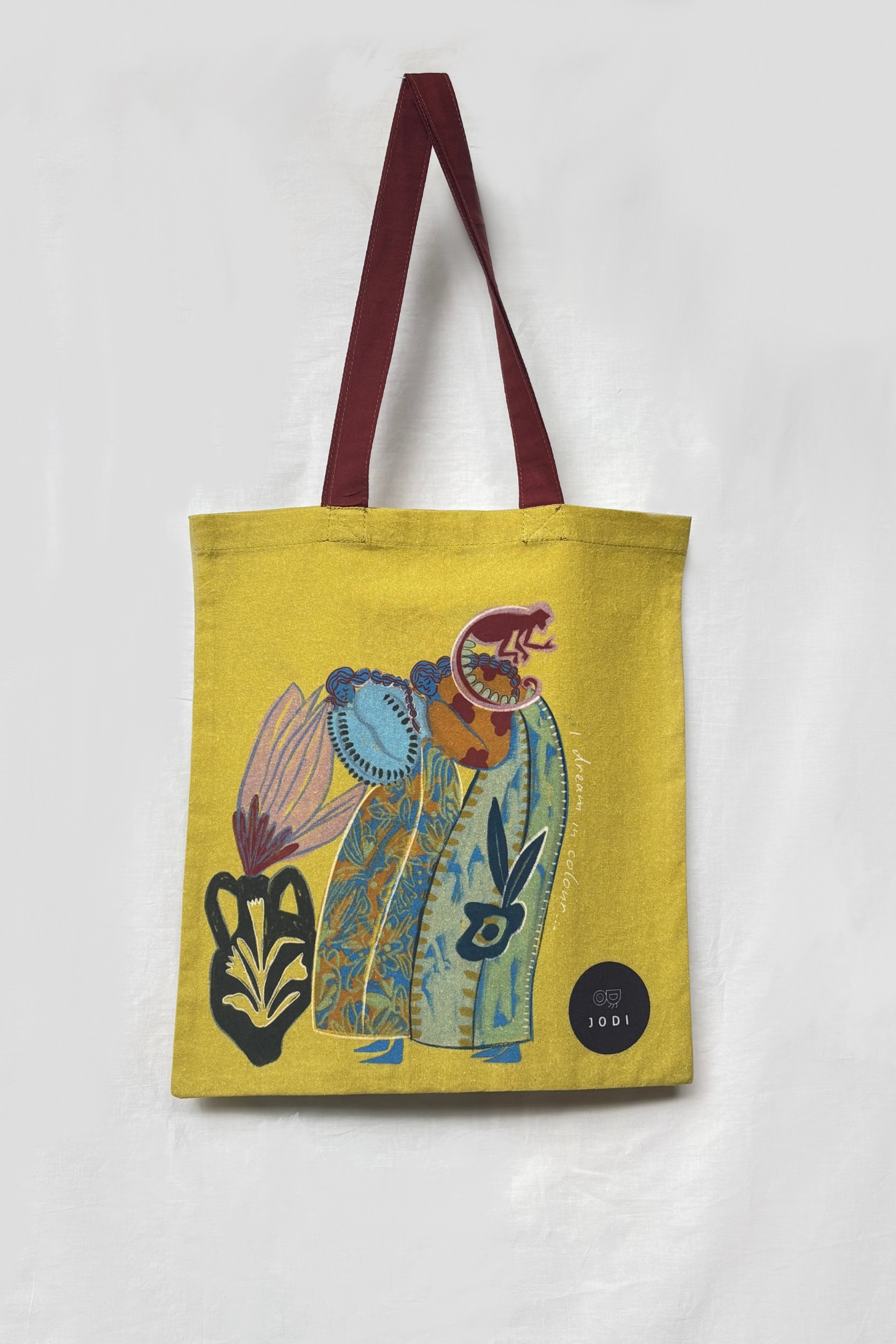 Jodi Yellow Tote Bag