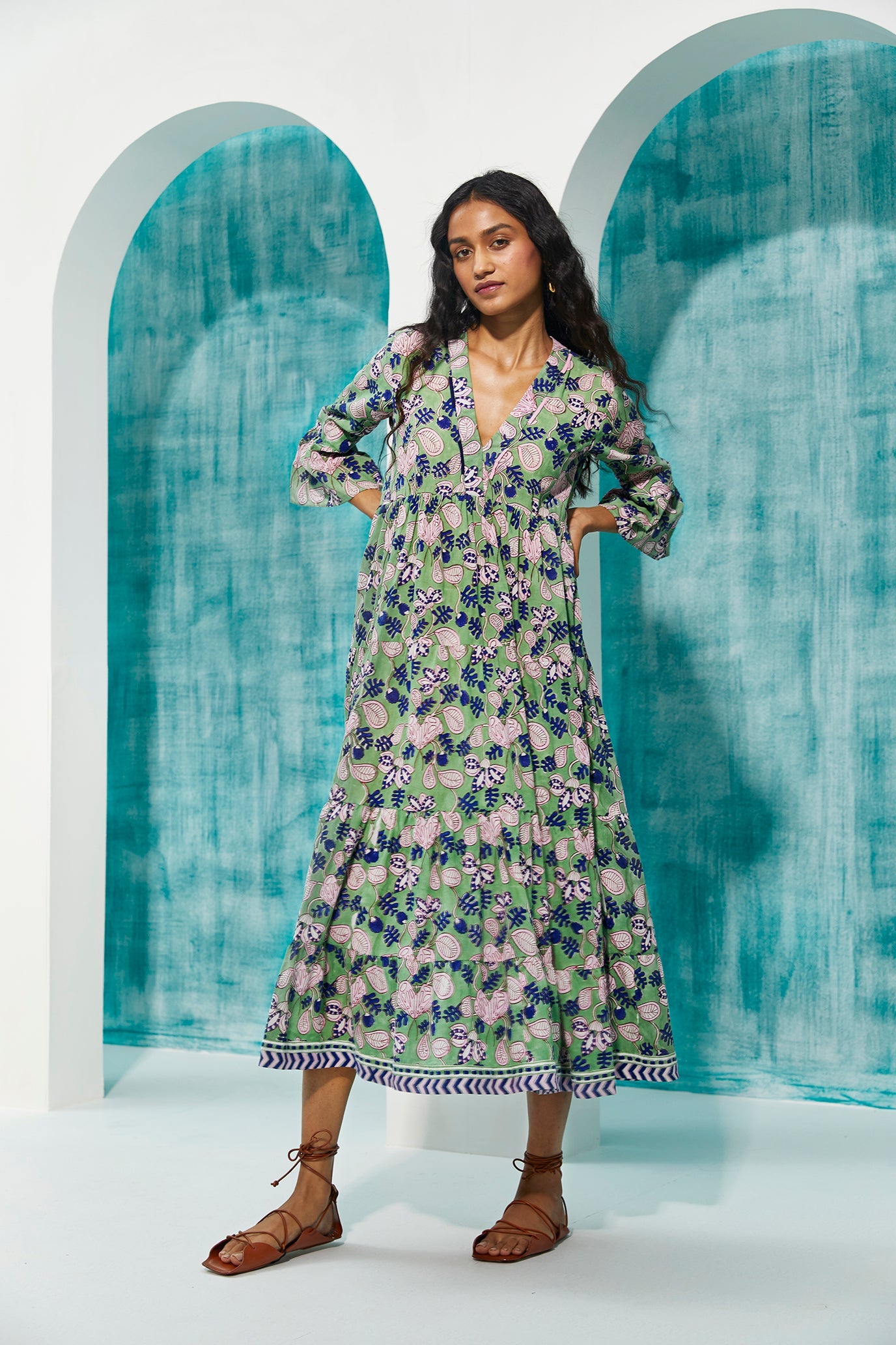CORFU TIERED DRESS | Relove