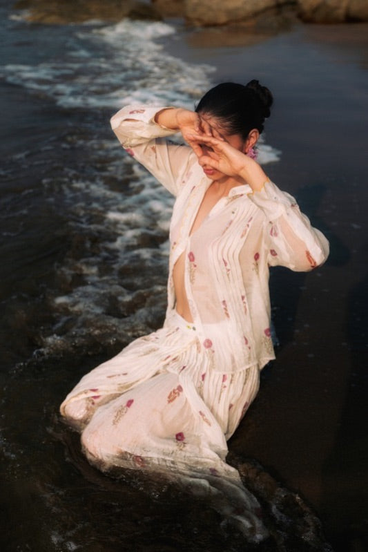 Kulfi Scallop Shirt