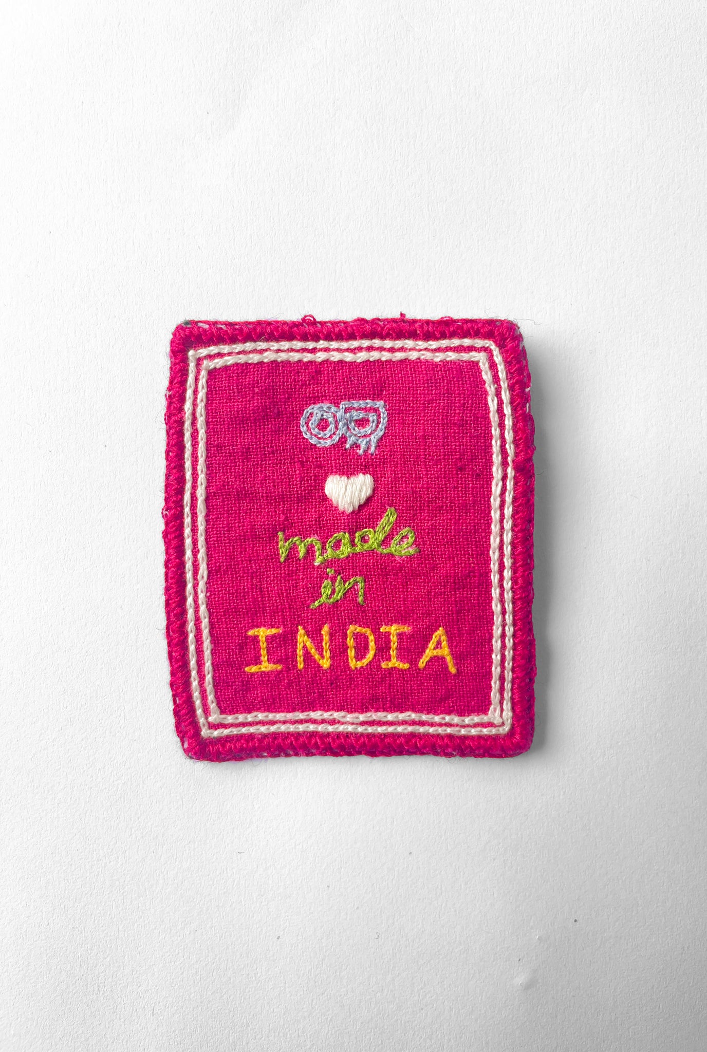 MADE IN INDIA BROOCH
