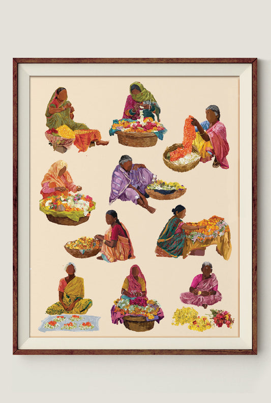 SARIS OF THE SOUTH 2 ART PRINT